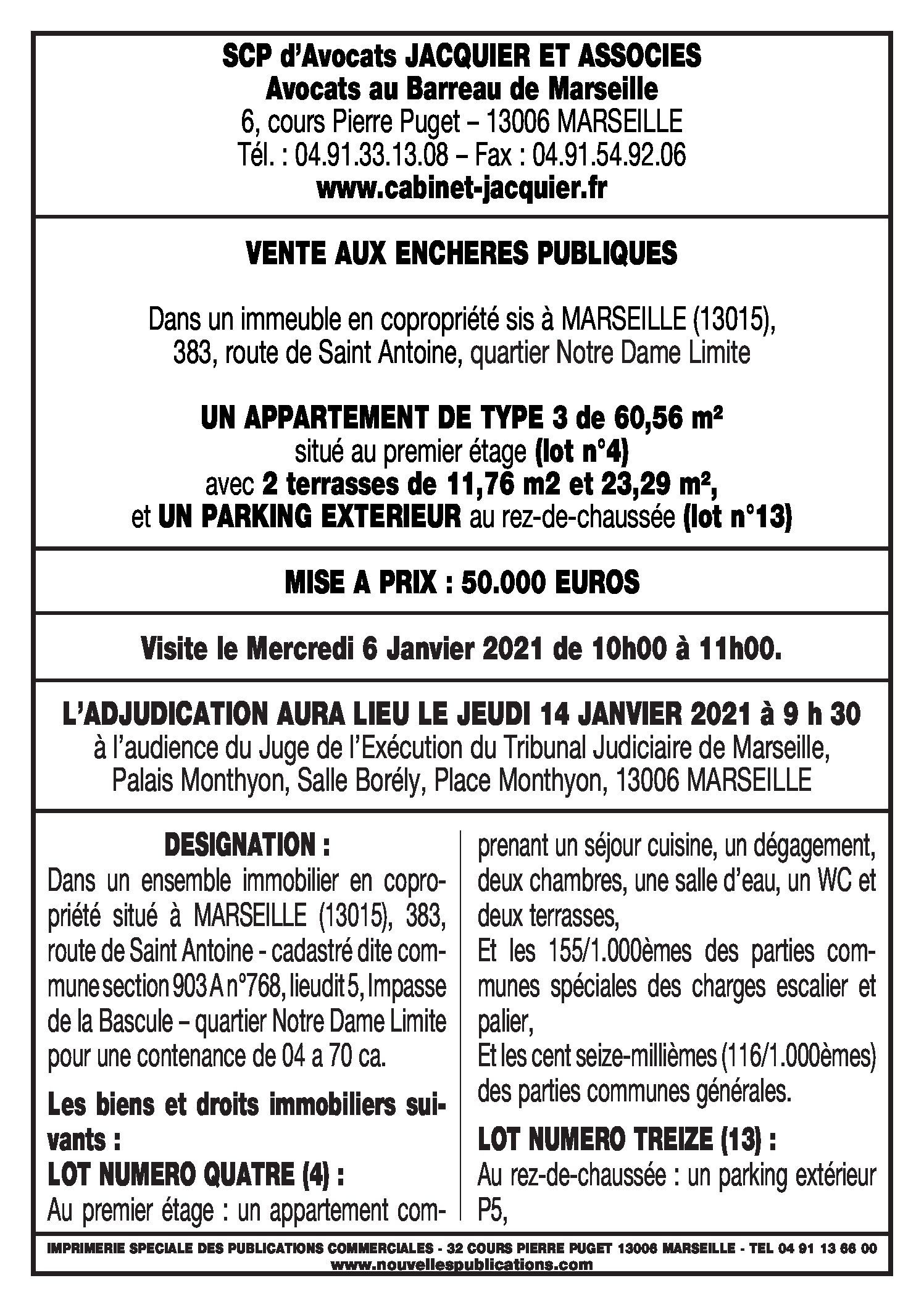 Annonce ADJ0210114_AFF05_SEM48