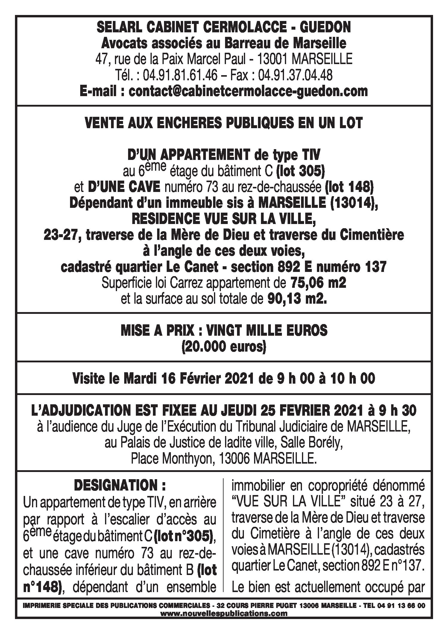 Annonce ADJ0210225_AFF02_SEM01