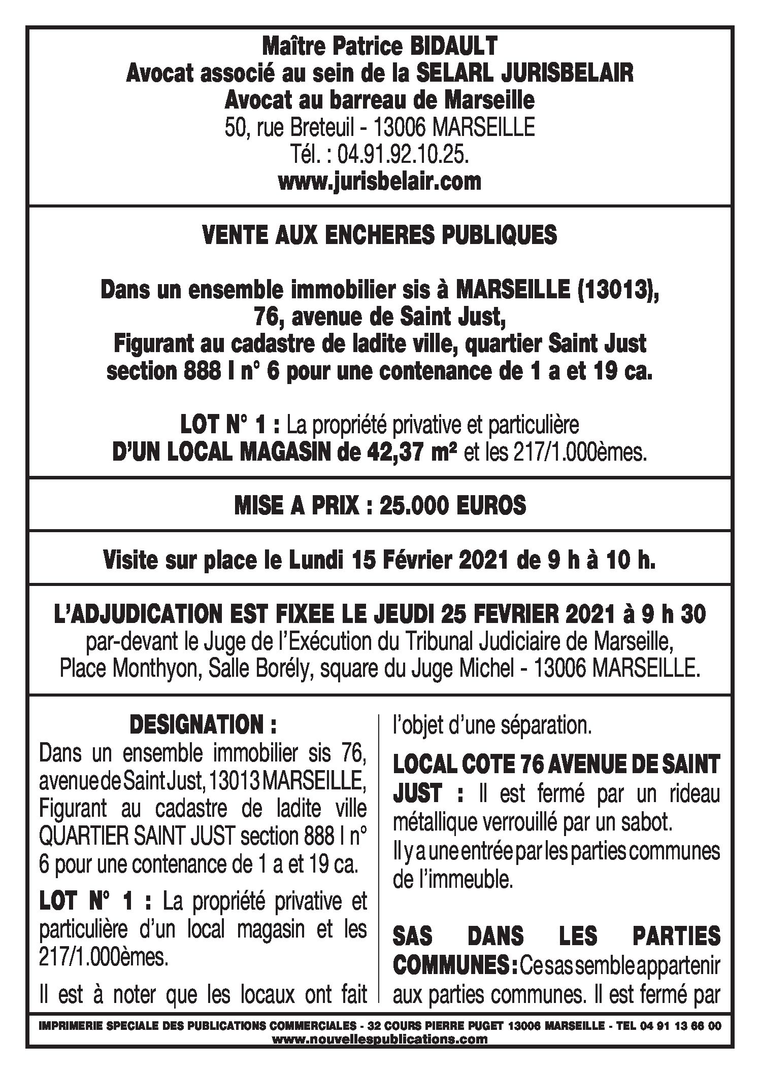 Annonce ADJ0210225_AFF06_SEM01