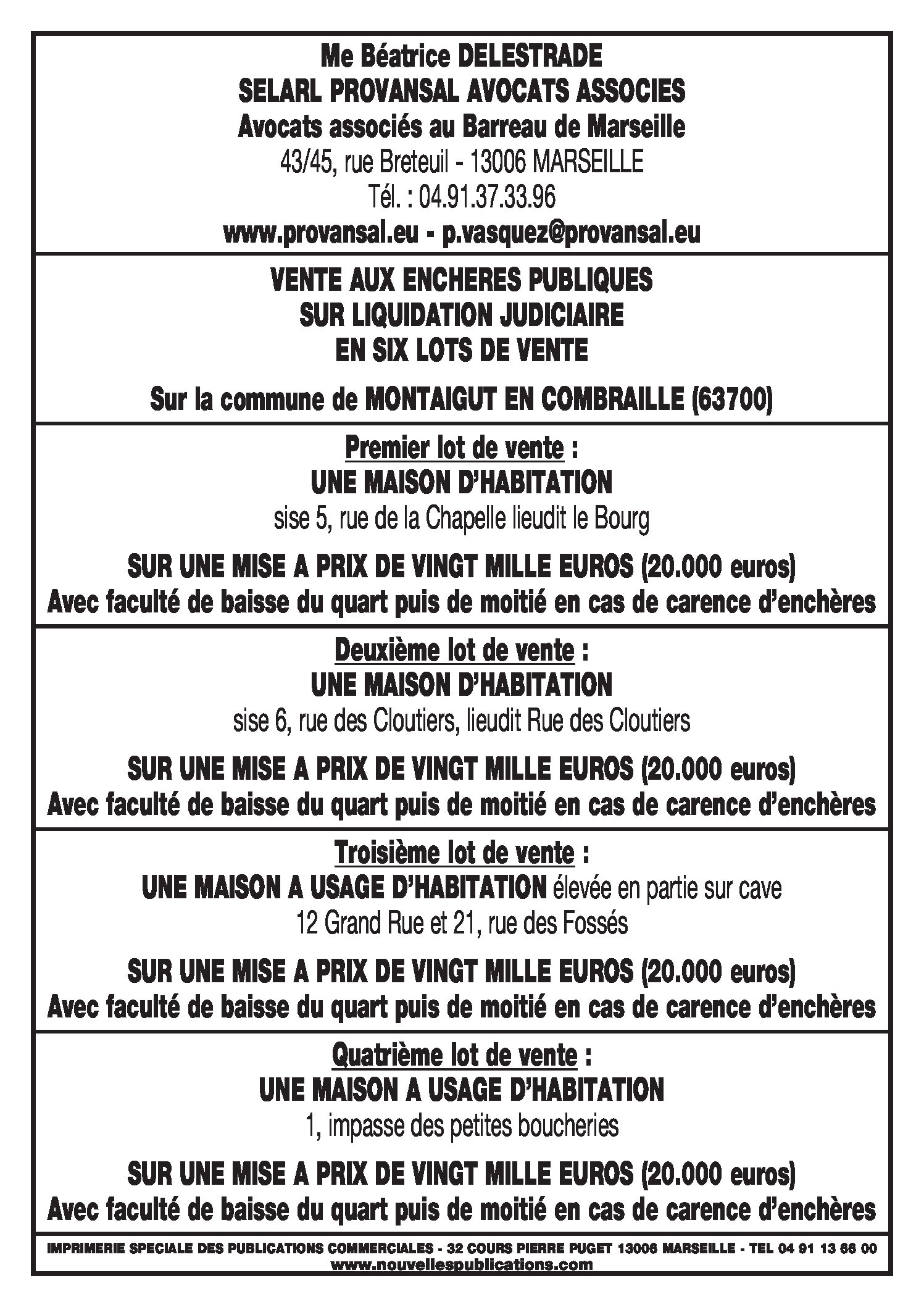 annonce
