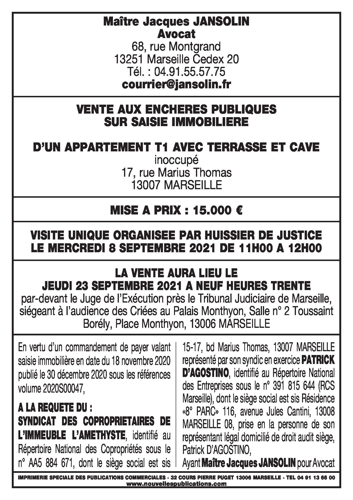 Affiche ADJ0210923_AFF01_SEM31