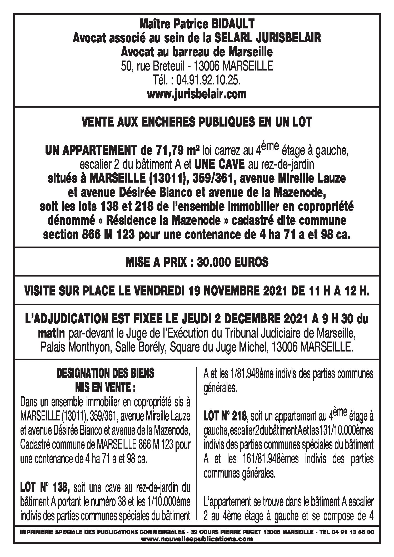Annonce ADJ0211202_AFF01_SEM40